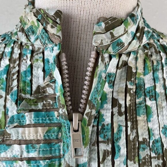 Multiples Full Zip Jacket Top Size M EUC - Picture 3 of 9